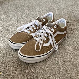 VANS Old Skool Bronze Age Canvas with Side Swipe